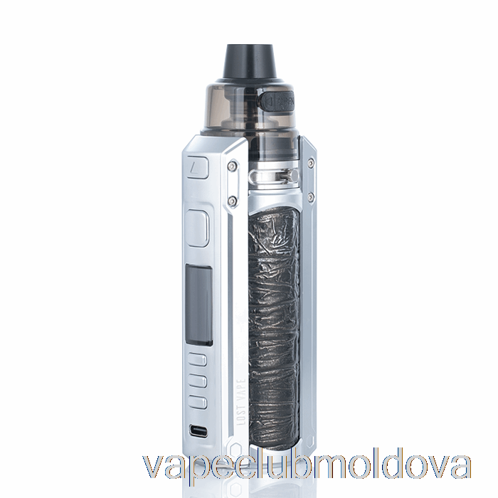 Vape Mod Lost Vape Ursa Quest 100w Pod Mod Kit Inoxidabil / Piele în Relief